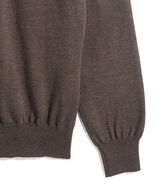 Gran Sasso Wool Mock Neck Sweater 1358