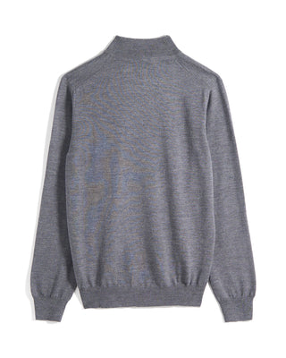 Gran Sasso Wool Mock Neck Sweater 1346
