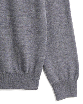 Gran Sasso Wool Mock Neck Sweater 1347