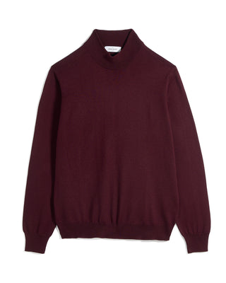 Gran Sasso Wool Mock Neck Sweater 7475