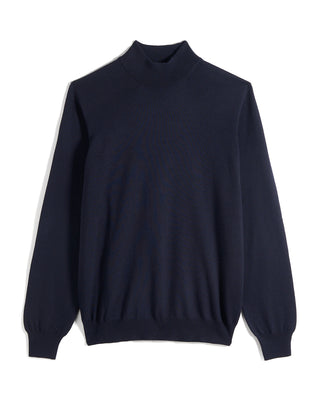 Gran Sasso Wool Mock Neck Sweater 1331