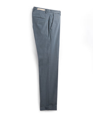 Briglia 1949 Soft Touch Lyocell Cotton Stretch Pants Blue / Grey 14 8624