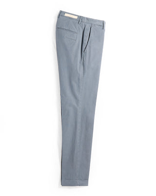 Briglia 1949 Soft Touch Lyocell Cotton Stretch Pants Blue / Grey 16 9334