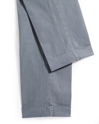Briglia 1949 Soft Touch Lyocell Cotton Stretch Pants Blue / Grey 18 9336