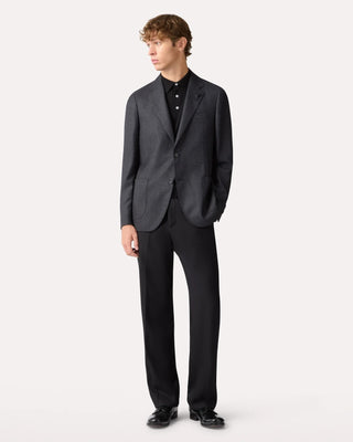 Lardini Tonal Check Iconic Fit Soft Stretch Sport Jacket Navy / Blue / Grey 2