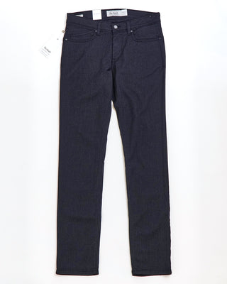 Re HasH Stretch Modal  Cotton Tailored 5 Pocket Pants Navy / Blue / Grey 
