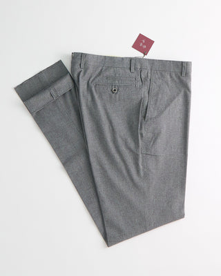 Echizenya Cotton Tech Herringbone Pant / Grey 