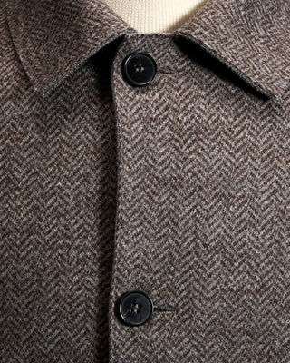 Harris Wharf London Jacquard Utility Jacket 3517