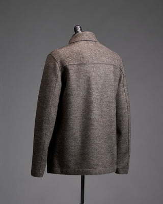 Harris Wharf London Jacquard Utility Jacket 3521
