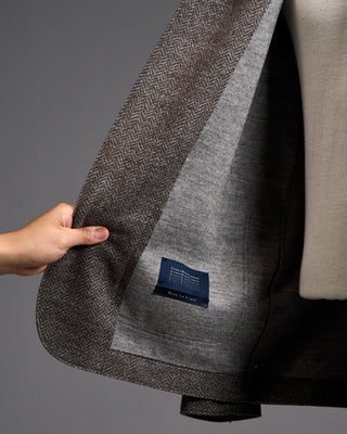 Harris Wharf London Jacquard Utility Jacket 3523