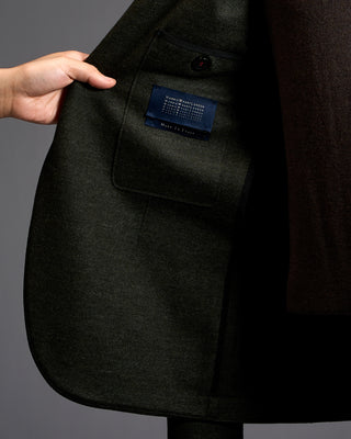 Harris Wharf London Vitale Barberis Canonico Melange Blazer 3473