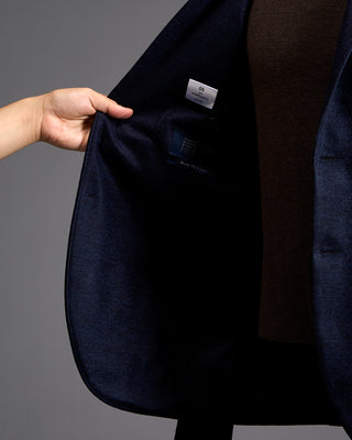 Harris Wharf London Vitale Barberis Canonico Melange Blazer 3485
