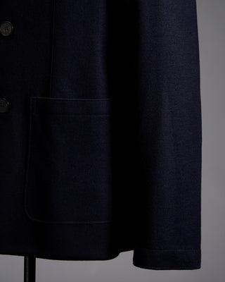 Superfine Merino Peak Lapel Blazer