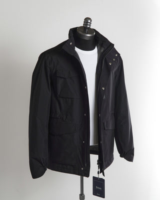 Herno Laminar Goretex 2Ply Field Jacket Black