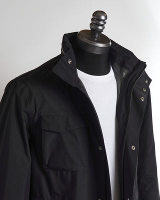 Herno Laminar Goretex 2Ply Jacket Black