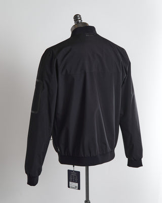 Herno Black Laminar Goretex Jacket