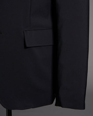 Herno Packable Lightweight Twill Blazer W/ Hood  Windguard Black 7 7623