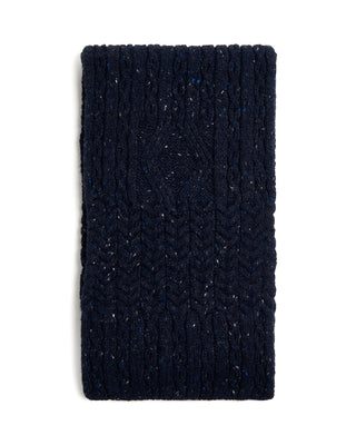 Merino Cashmere Cable Knit Scarf