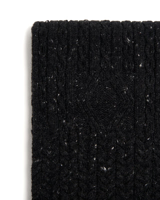 Inis Meain Merino Cashmere Cable Knit Scarf 2824