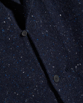 Inis Meain Donegal Merino Cashmere Relaxed Sweater Jacket 2444