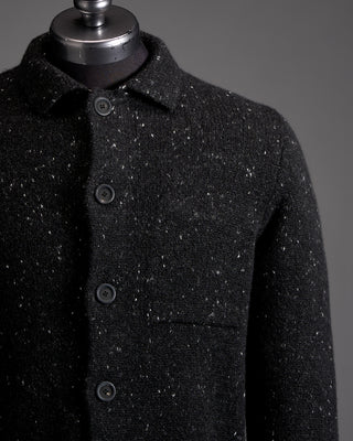 Inis Meain Merino Wool Cashmere Long Raftery Coat 2759
