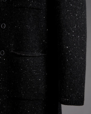 Inis Meain Merino Wool Cashmere Long Raftery Coat 2762
