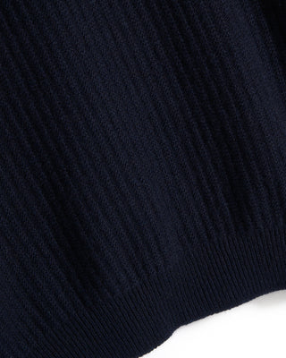 Inis Meain Moss Rib Chevron Mockneck Sweater 2399