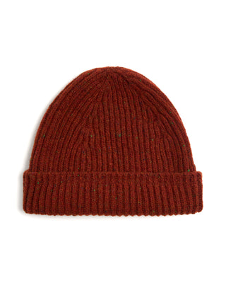 Inis Meain Merino Wool Cashmere Rib Beanie 2815