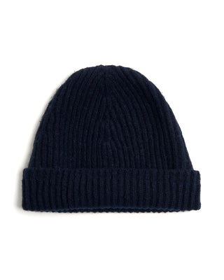 Inis Meain Merino Wool Cashmere Rib Hat 2798