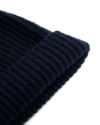 Inis Meain Merino Wool Cashmere Rib Hat 2799