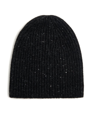 Inis Meain Merino Wool Cashmere Rib Beanie 2810