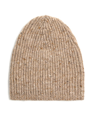 Inis Meain Merino Wool Cashmere Rib Beanie 2800