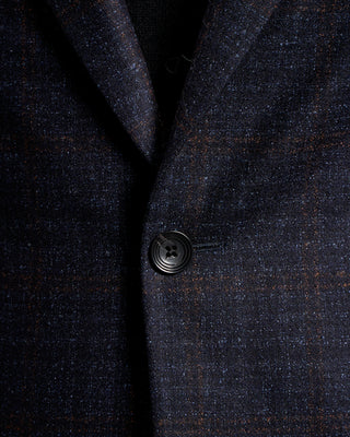 Jack Victor Irving Dark Check Wool Soft Jacket 5920