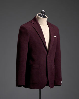 Jack Victor Hampton Herringbone Wool Knit Jacket 5887
