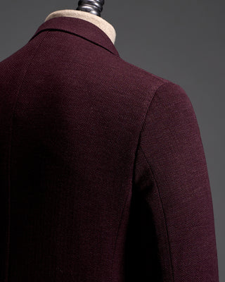 Jack Victor Hampton Herringbone Wool Knit Jacket 5894