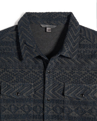 John Varvatos Glover Geometric Overshirt 2623