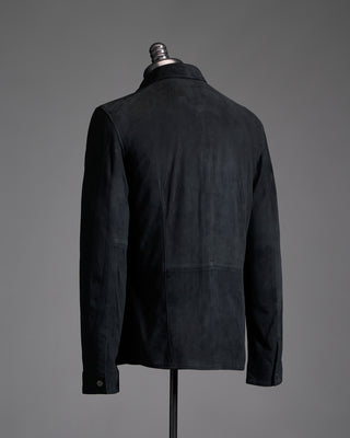 John Varvatos Goat Suede OvershirtJVF64H2F14E50R
