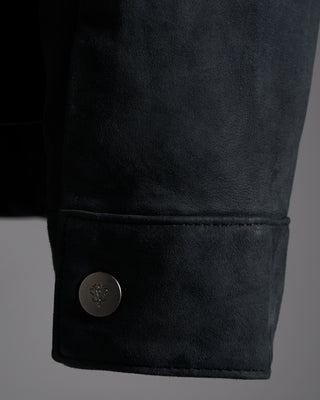 John Varvatos Goat Suede OvershirtJVF64H2F14E50R