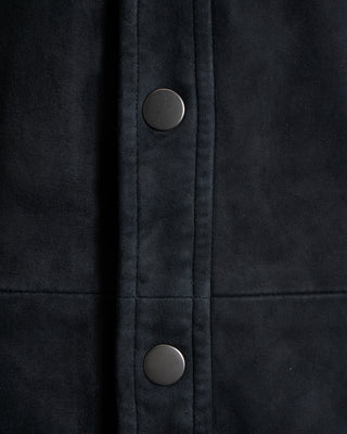 John Varvatos Goat Suede OvershirtJVF64H2F14E50R