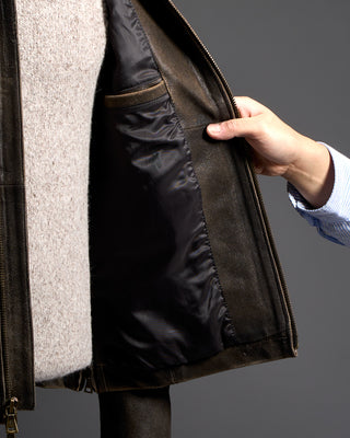 John Varvatos Coley Zip Front Jacket 5006