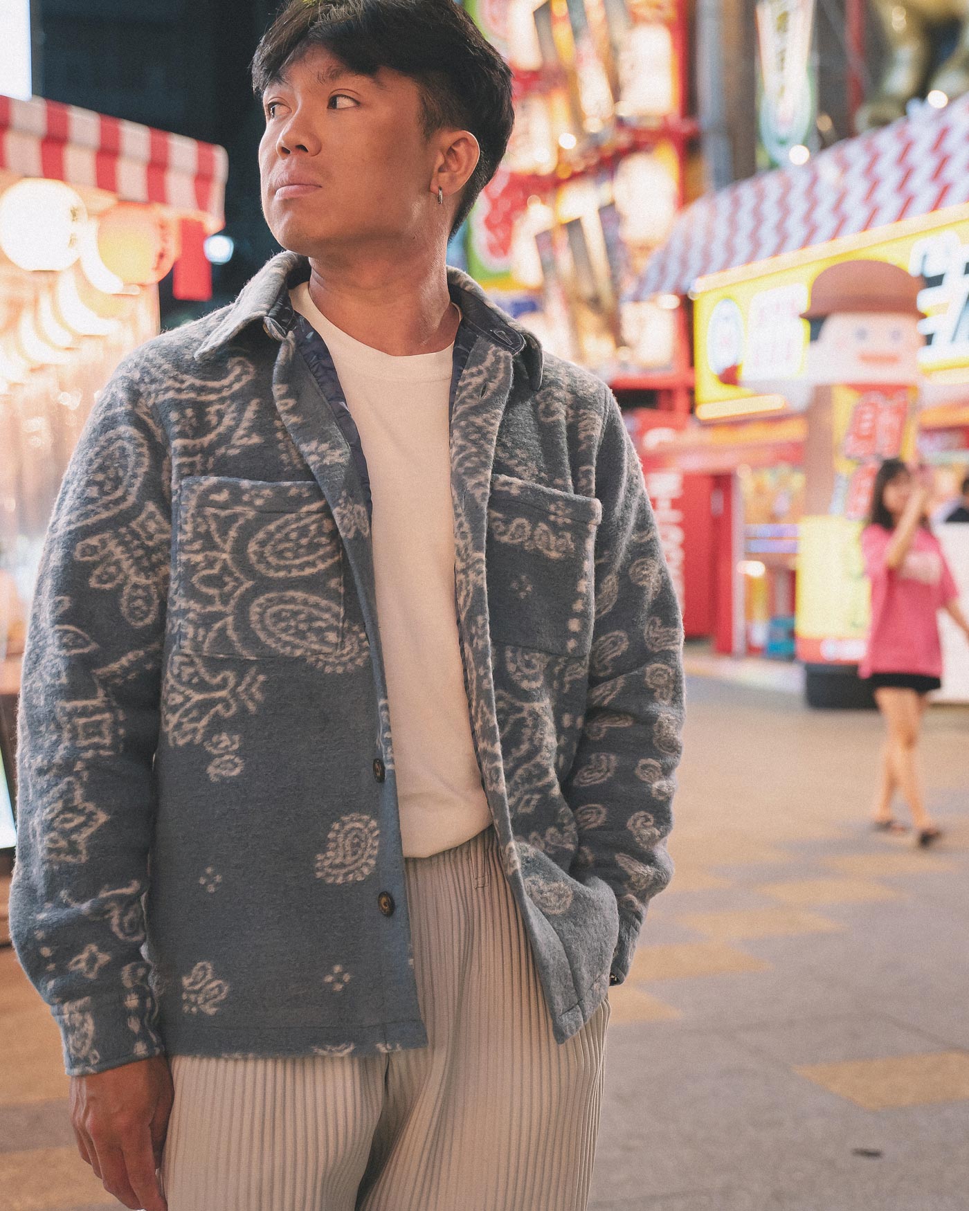 united tokyo over size tailored jacket