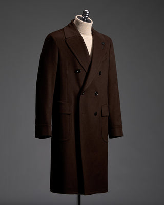Lardini Ulster Double Breasted Long Topcoat 5867