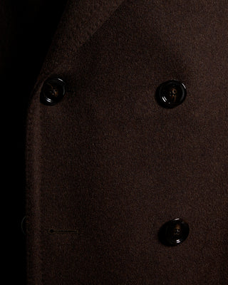 Lardini Ulster Double Breasted Long Topcoat 5869