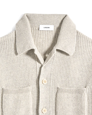 Lardini Chunky Sweater Jacket 5722