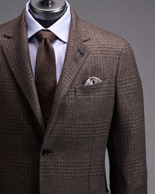 Lardini Melange Check Roma Sport Jacket 983
