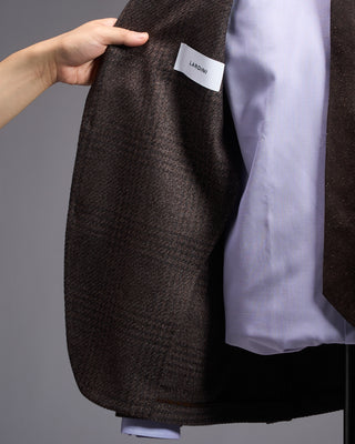 Lardini Melange Check Roma Sport Jacket 989