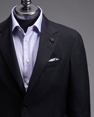 Lardini Twisted Wool Check Roma Jacket 993