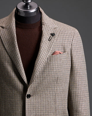 Lardini Neat Wool  Cashmere Soft Touch Roma Jacket 5839