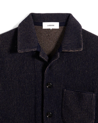 Lardini Cashmere 12 Gauge Sweater Jacket 5696