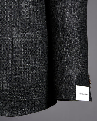 Luigi Bianchi Mantova Wool Alpaca Silk Check Sport Coat 3292
